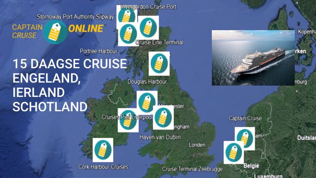 NIEUW: 15 DAAGSE CRUISE ENGELAND....IN 3D